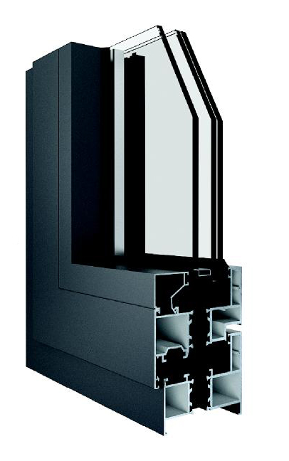 b897712399a2178b WY-76FH Thermal Break Fire Resistant Casement Window Vertical